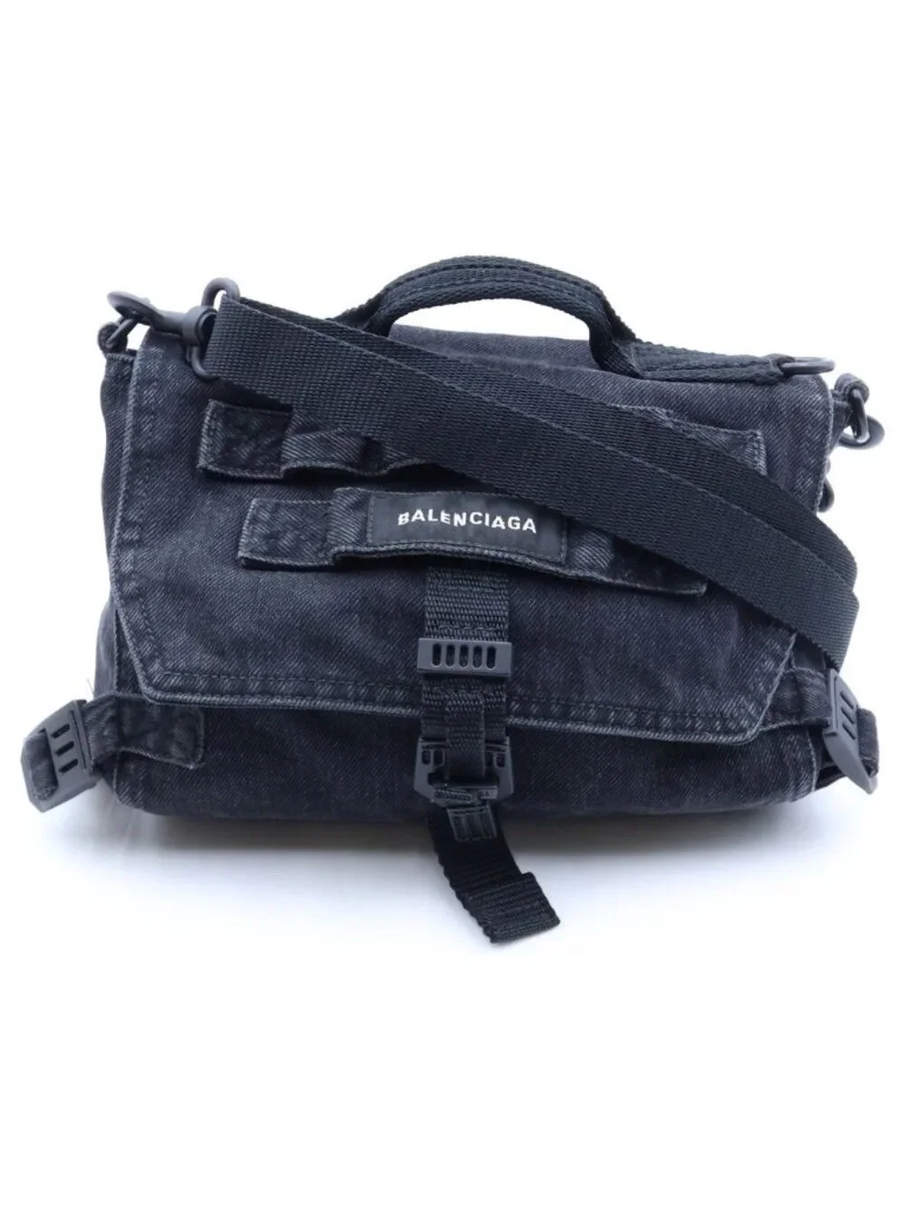 Balenciaga Army Messenger Cross Black